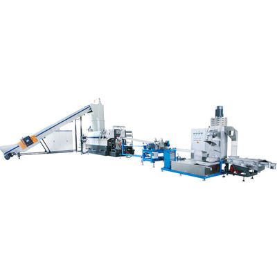 500 - 2000kg/h Κατασκευαστές μονής βίδα εκχυλίσματος / Γραμμή πλαστικής πελετιστοποίησης
