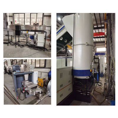 75 KW - 110kW Μηχανή ανακύκλωσης πλαστικών σωλήνων αυτόματη με μέθοδο ψύξης με νερό