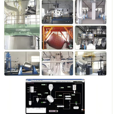 1000kg/Hr ΠΕΤ Μηχανή ανακύκλωσης πλαστικών νιφάδων Μηχανή ανακύκλωσης πλαστικών