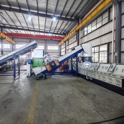 PP PE Extruder Plastic Pelletizing Line, Μηχανή Πελετοποίησης Δύο Στάσεων 500kg/Hr