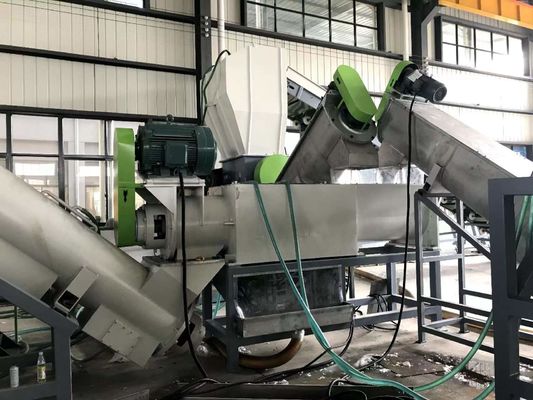2000kg/Hr Pe ταινία πλαστικό πλυντήριο μηχανή ανακύκλωσης εξατομικευμένη