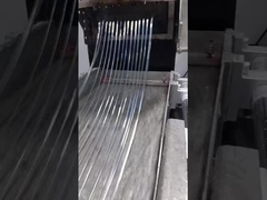 Μηχανή ανακύκλωσης πλαστικών υλών και συσκευή συσσωματωτικών σωλήνων για ταινίες αποβλήτων